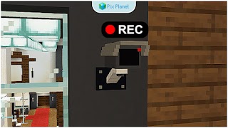 Poster Security Cam mod for Minecraft