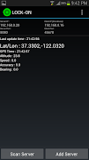 1 Schermata GPS Tether Client (Legacy)