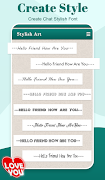 Fancy Chat Style For WhatsApp screenshot 2