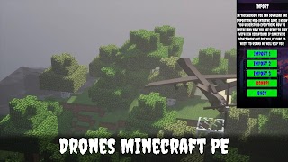 برنامه‌نما Drone Mod for Minecraft PE عکس از صفحه
