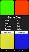Four Color Memory Game ภาพหน้าจอ 5