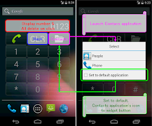PhoneWidget capture d'écran 1