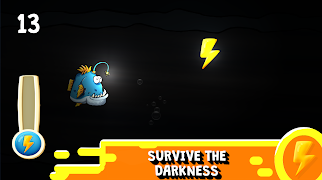 Flappy Anglerfish स्क्रीनशॉट 2