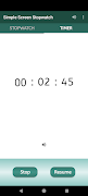 Simple Screen Stopwatch imagem de tela 7