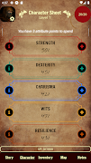 برنامه‌نما Forgotten: D&D style text RPG عکس از صفحه