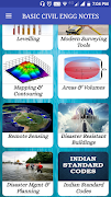 برنامه‌نما Basic Civil Engineering Books & Lecture Notes عکس از صفحه