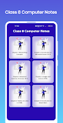 Class 8 Computer Notes पोस्टर
