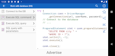 Java Code ภาพหน้าจอ 5