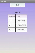 Linear Equation System Solver screenshot 2