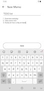 Simple Memo স্ক্রিনশট 1