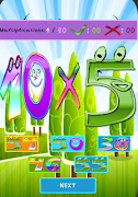 برنامهنما Multiplication tables عکس از صفحه