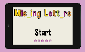 Fill the Missing Letters 스크린샷 7