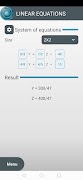 Linear Equations Screenshot 2