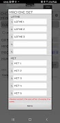 CNC SETUP LIST screenshot 3
