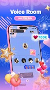 Swipe Live - Chat & Party 截圖 3