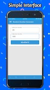 Poster Random Number Generator
