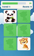 Animals memory game for kids স্ক্রিনশট 1