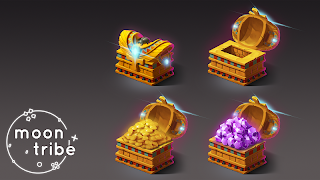 2D Fantasy Chests for Unity As screenshot 7