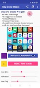 Tiny Icons Widget 截圖 2
