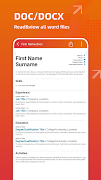 برنامه‌نما Office Documents Reader&Viewer عکس از صفحه