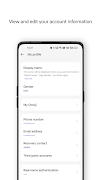 OnePlus Account capture d'écran 2
