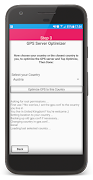 برنامه‌نما GPS Server Optimizer For root عکس از صفحه