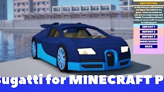 Bugatti Mod for Minecraft PE Cartaz