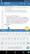 Pydroid Pro - IDE for Python 2 captura de pantalla 2