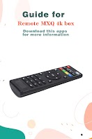 Remote MXQ 4k box Instructions captura de pantalla 3