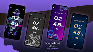 Clock Master - Custom Clock اسکرین شاٹ 2