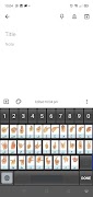 Sign language keyboard screenshot 2