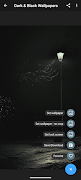 Wallpaper Amoled Gelap screenshot 2