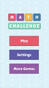 برنامه‌نما Math Challenge عکس از صفحه