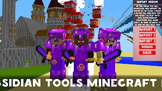Obsidian Tools for Minecraft স্ক্রিনশট 1