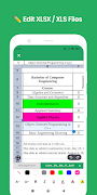 XLSX Reader - XLS File Viewer スクリーンショット 3