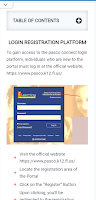 برنامه‌نما My Pasco Connect عکس از صفحه