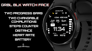 GRBL BLK Watch Face poster