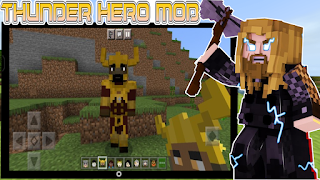 برنامه‌نما Thunder superhero mod عکس از صفحه