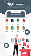 Ekstraktor File Zip Tanpa Kata Sandi screenshot 2