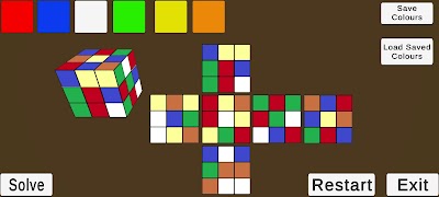 پوستر Cube Solver (2x2 and 3x3)