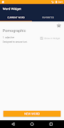 Word Widget - Learn/Increase E captura de pantalla 2