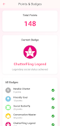 برنامهنما ChatterFling - Fun Chat Hub عکس از صفحه