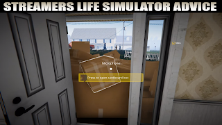 Advices Streamer Life Simulator पोस्टर