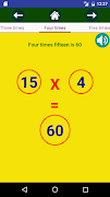 Multiplication Table imagem de tela 3