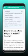 Learn Android Development Code Ekran Görüntüsü 2