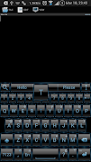AI Keyboard Theme Frame Blue 스크린샷 1