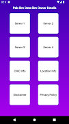 برنامه‌نما Pak Sim Data Sim Owner Details عکس از صفحه