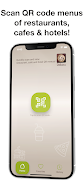Delicious QR Code Menu Scanner Ekran Görüntüsü 1