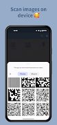 برنامه‌نما QR code scanner عکس از صفحه