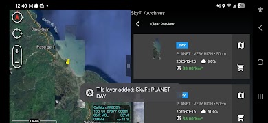 SkyFi ATAK Plugin স্ক্রিনশট 2